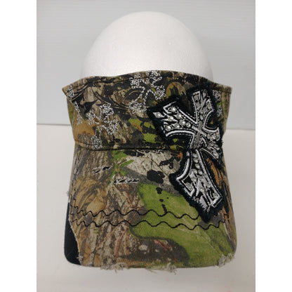 Mossy Oak (OSFM) Women's Camoflauge Velcrow Strap Visor