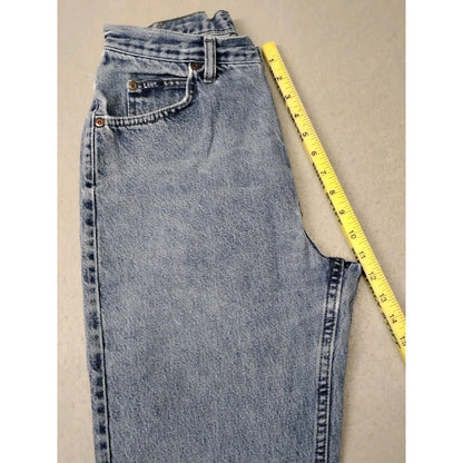 Lee's (10L) Vintage High Rise Straight Blue Denim Jeans