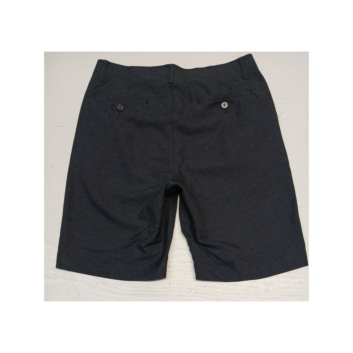 Pebble Beach (32) Black Dry Lux Performance Chino Shorts
