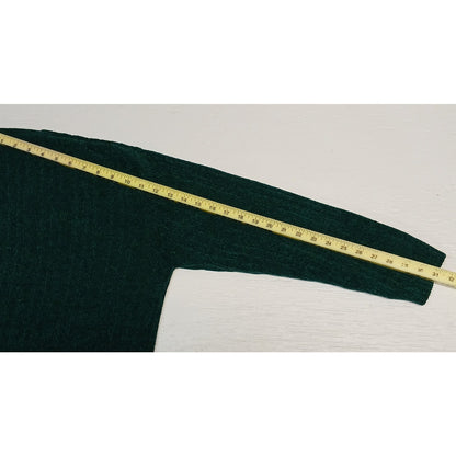 Partners (Medium) Vintage Green V-Neck Pullover Sweater
