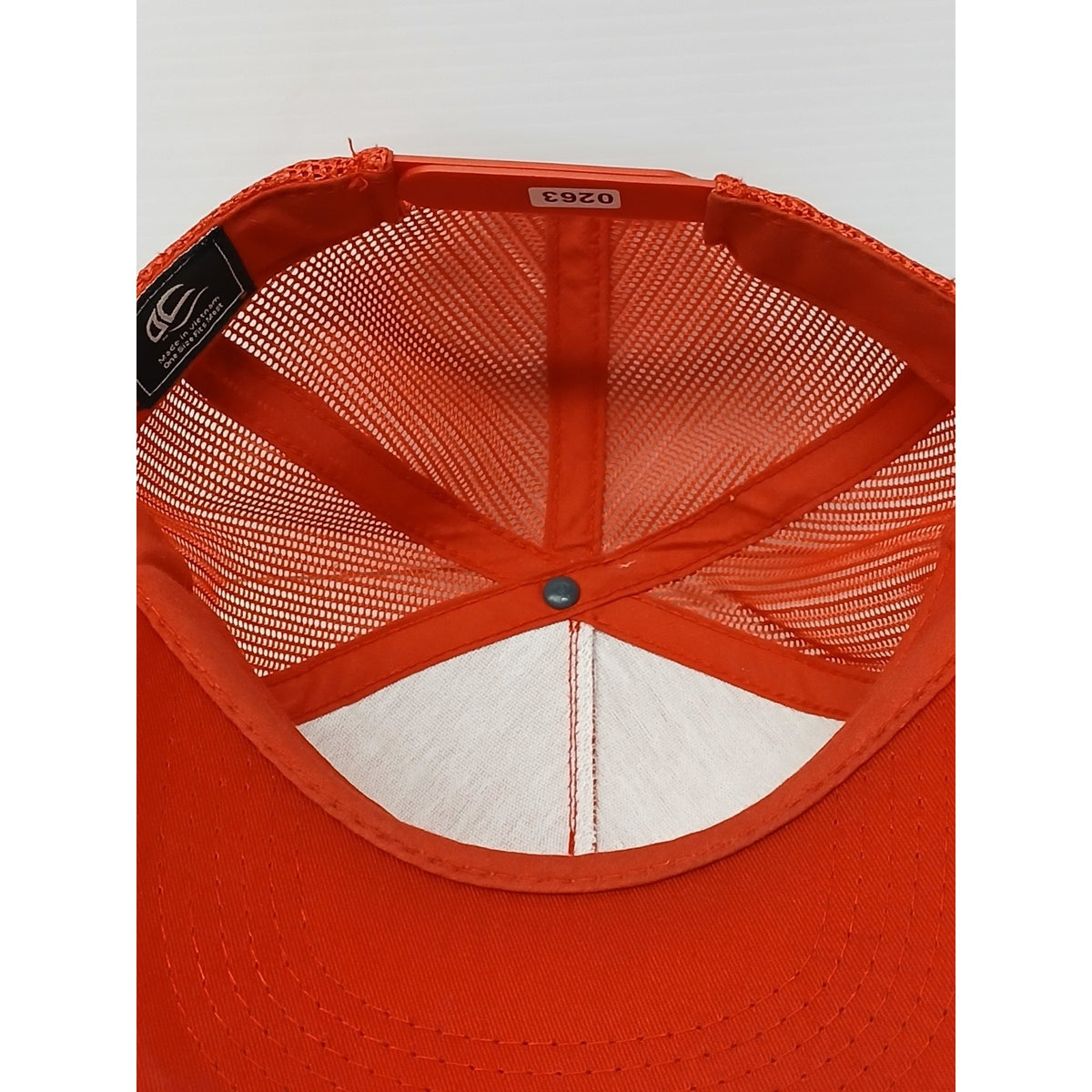 Richardson (OSFM) Printed Logo Trucker Red Hat Snapback
