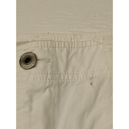 Express (36) White Board Walking Dress Chino Shorts