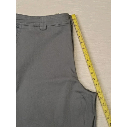A New Day (18) Gray High Waist Stretch Straight Leg Pants