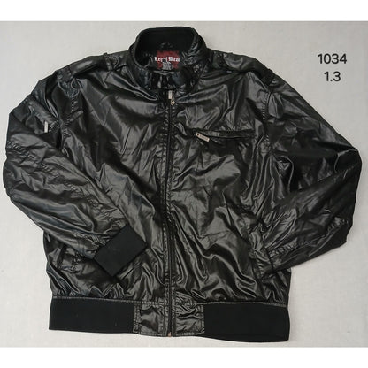 Regal Wear (3XL) Black Vintage Lightweight Bomber Jacket