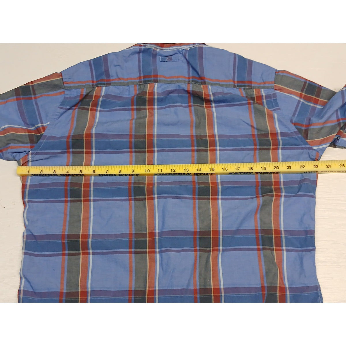 Paper Denim & Cloth (XL) Multi-Plaid Button Dress Shirt