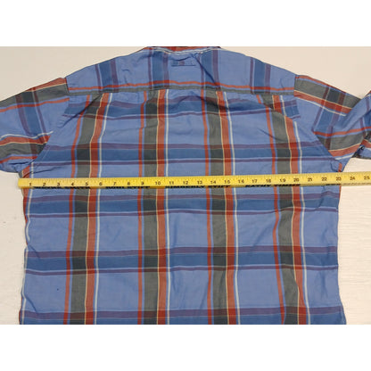 Paper Denim & Cloth (XL) Multi-Plaid Button Dress Shirt