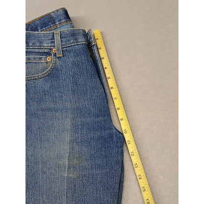 Levis (30x32) Men's 550 Straight Leg Blue Denim Jeans