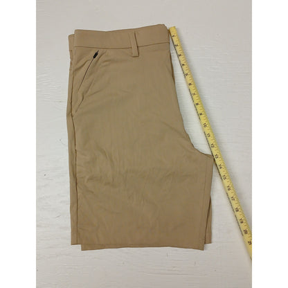Stylus (36) Tan Dri-Fit Light Performance Chino Golf Shorts