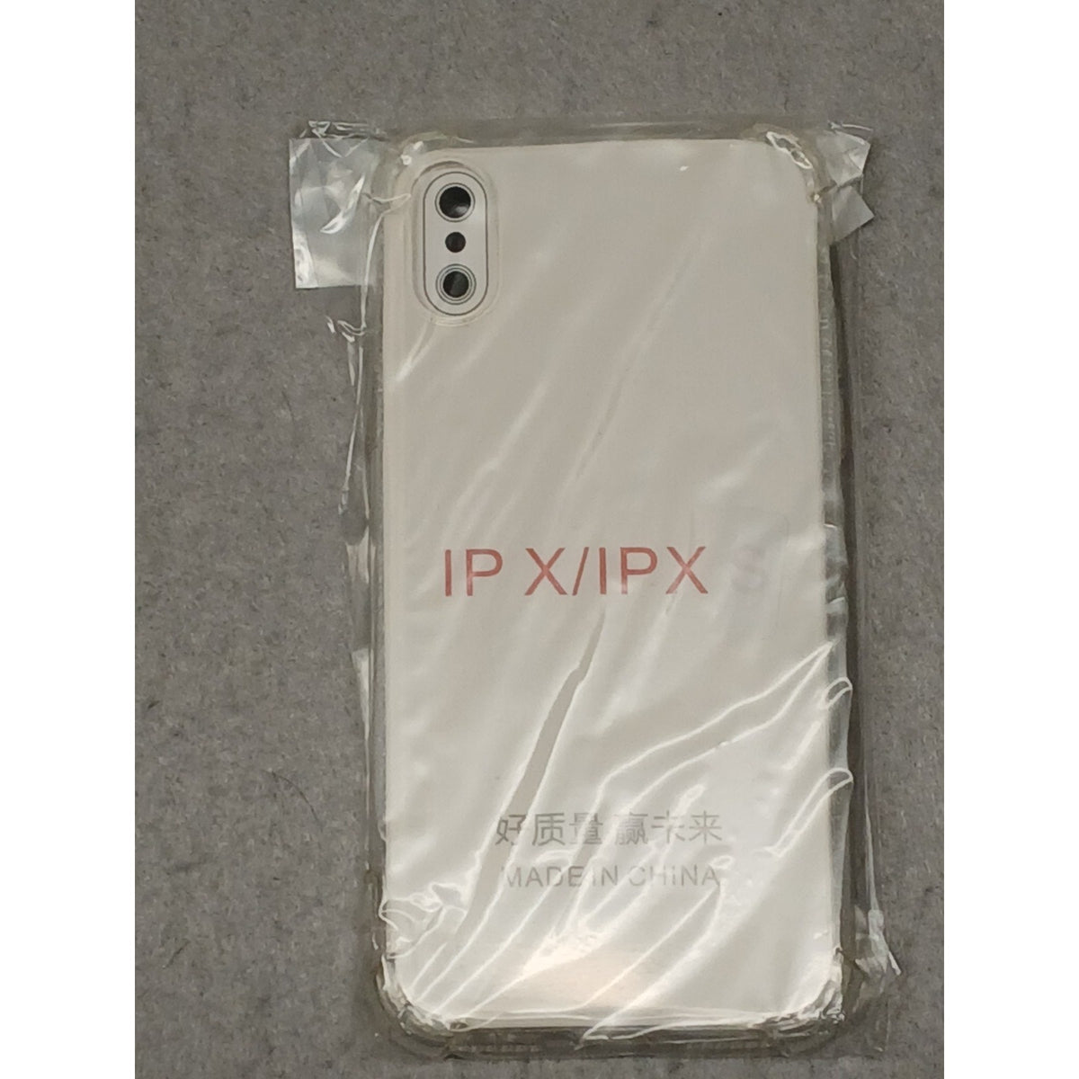 All-Round Cleae Case + Glass Screen Protector (Iphone XS)