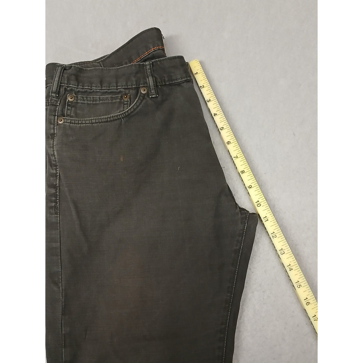 Dockers (36x30) Men's Charcoal Straight Fit Denim Jeans