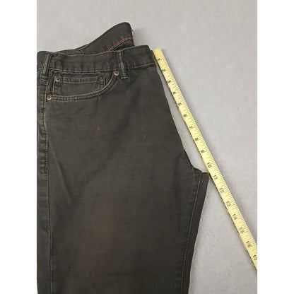 Dockers (36x30) Men's Charcoal Straight Fit Denim Jeans