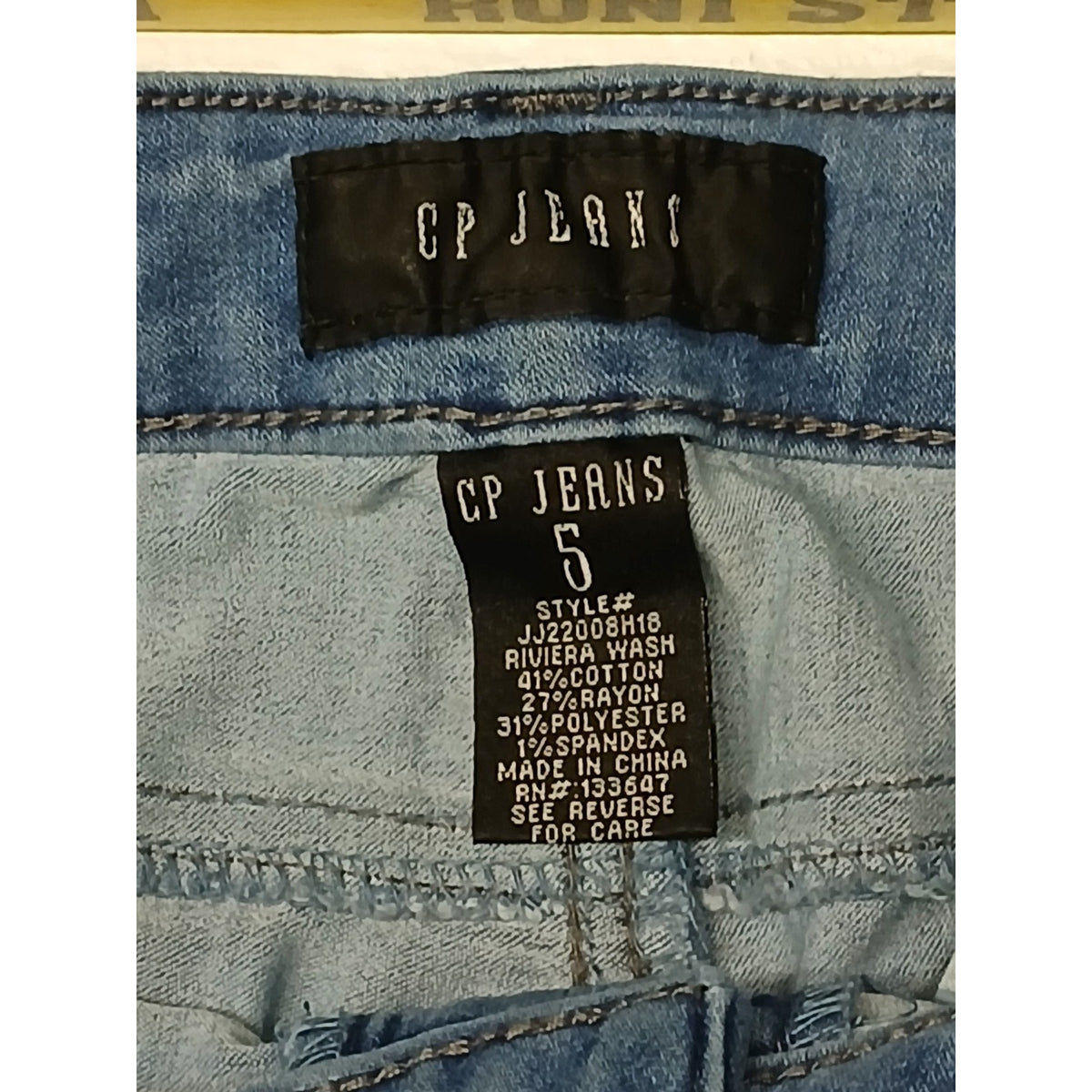 CP Jeans (5) Blue Skinny Stretch Dress Casual Jeans/Pants