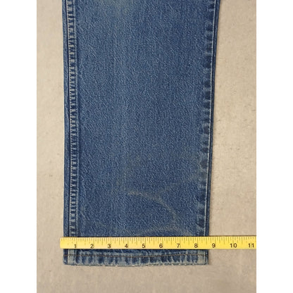 Wrangler (38x30) Classic Straight Regular Blue Denim Jeans