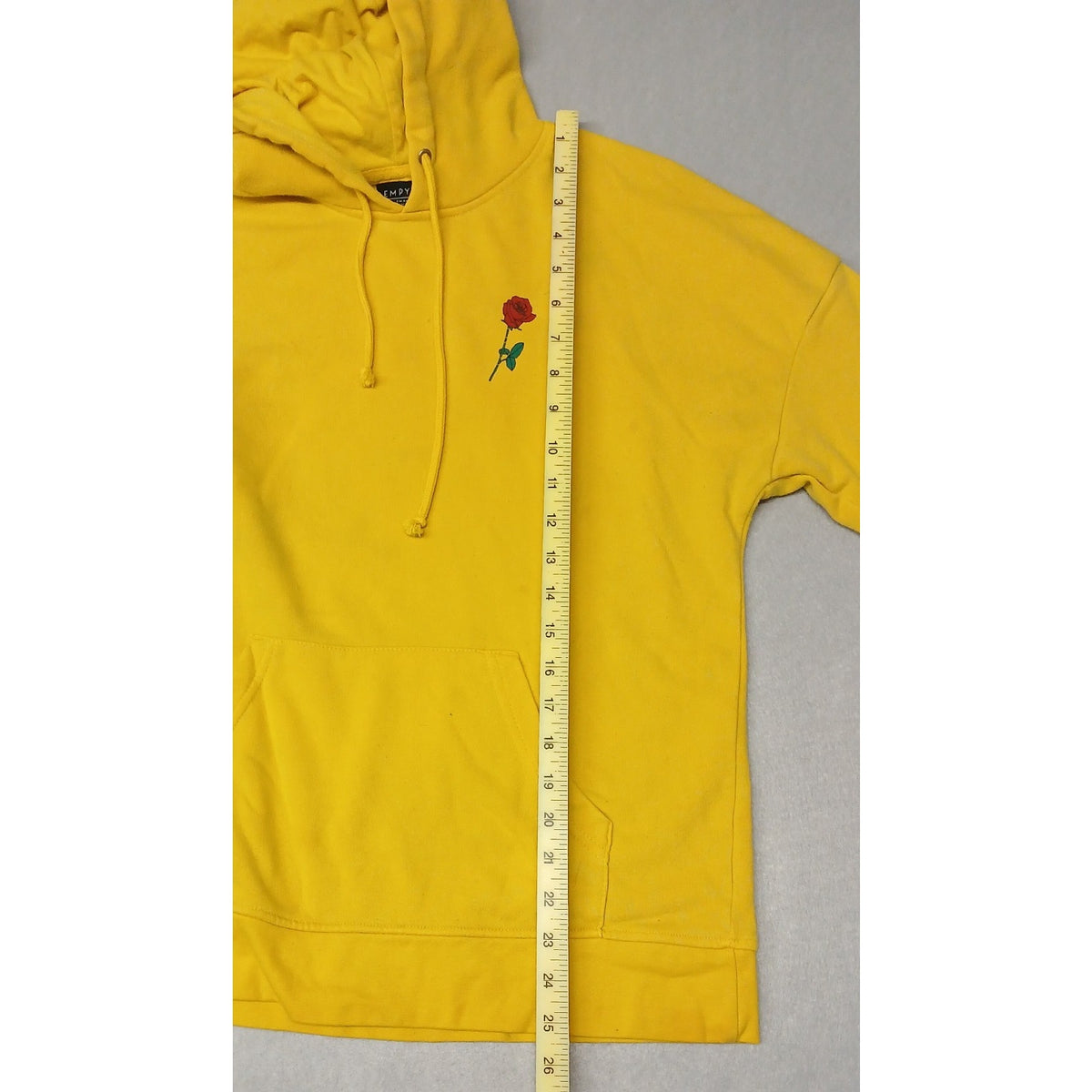 Empire (Small) Women's Yellow Pullover Hoodie Sweatshirt