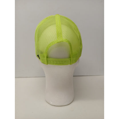Pacific (OSFM) Neon Green Mesh Snapback Hat/Cap