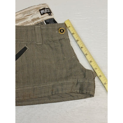 Rette(R) (40) Olive Green Flat Front Cargo Dress Shorts