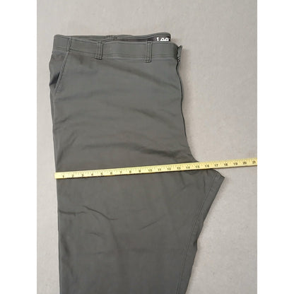 Lees (58x32) Gray Extreme Motion Relaxed Taper Stretch Pants