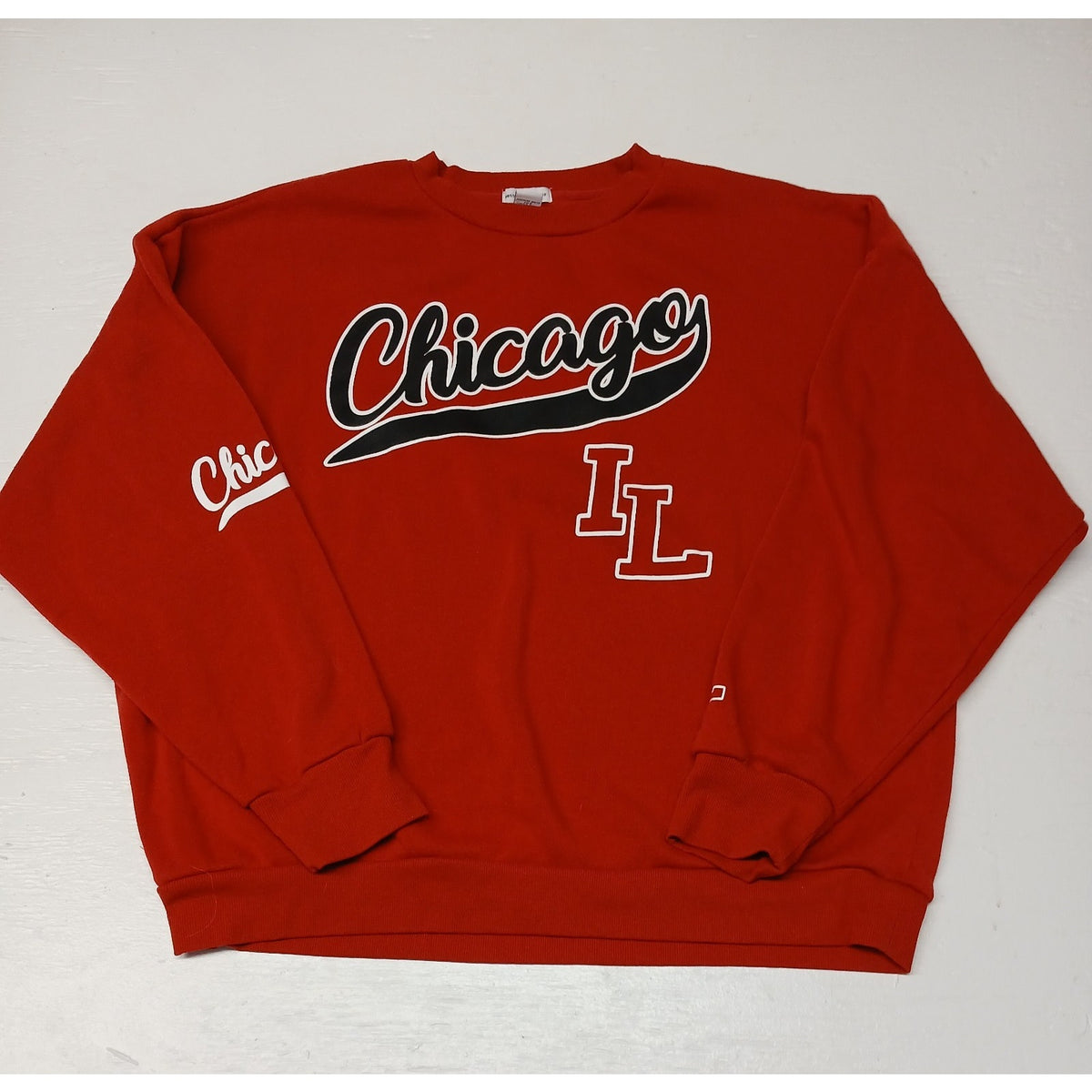 Better Together (Large) Red Chicago Illinois Sweatshirt