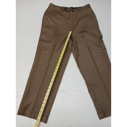 Jos. A Bank (32) Executive Collection Brown Casual Pants