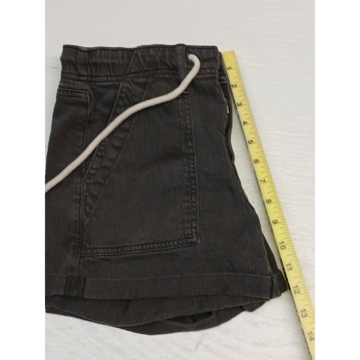 American Eagle (4) Next Level Stretch Black Denim Shorts