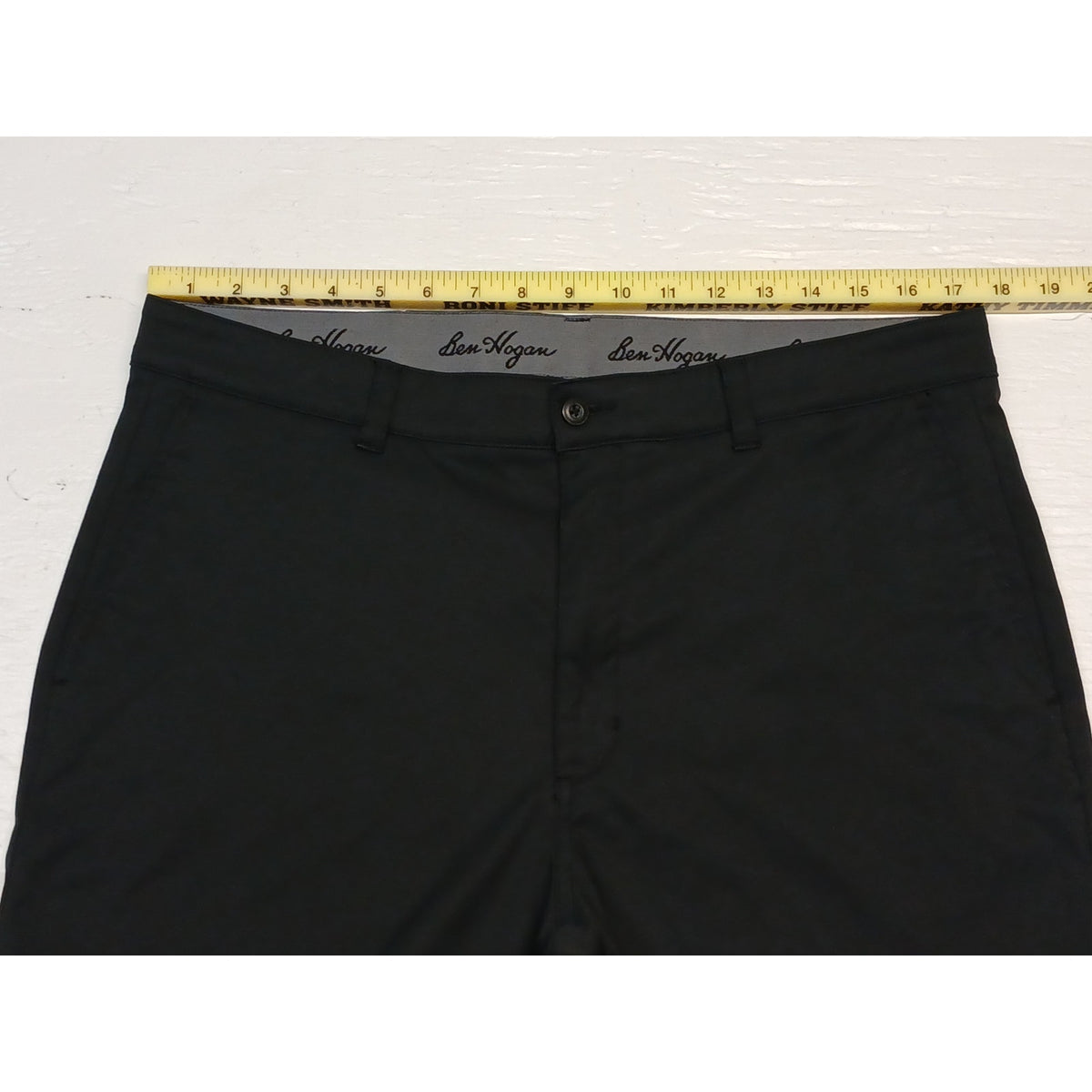 Ben Hogan (36) Black Dri-Fit Performance Golf Chino Shorts