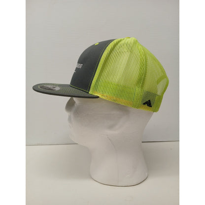 Pacific (OSFM) Neon Green Mesh Snapback Hat/Cap