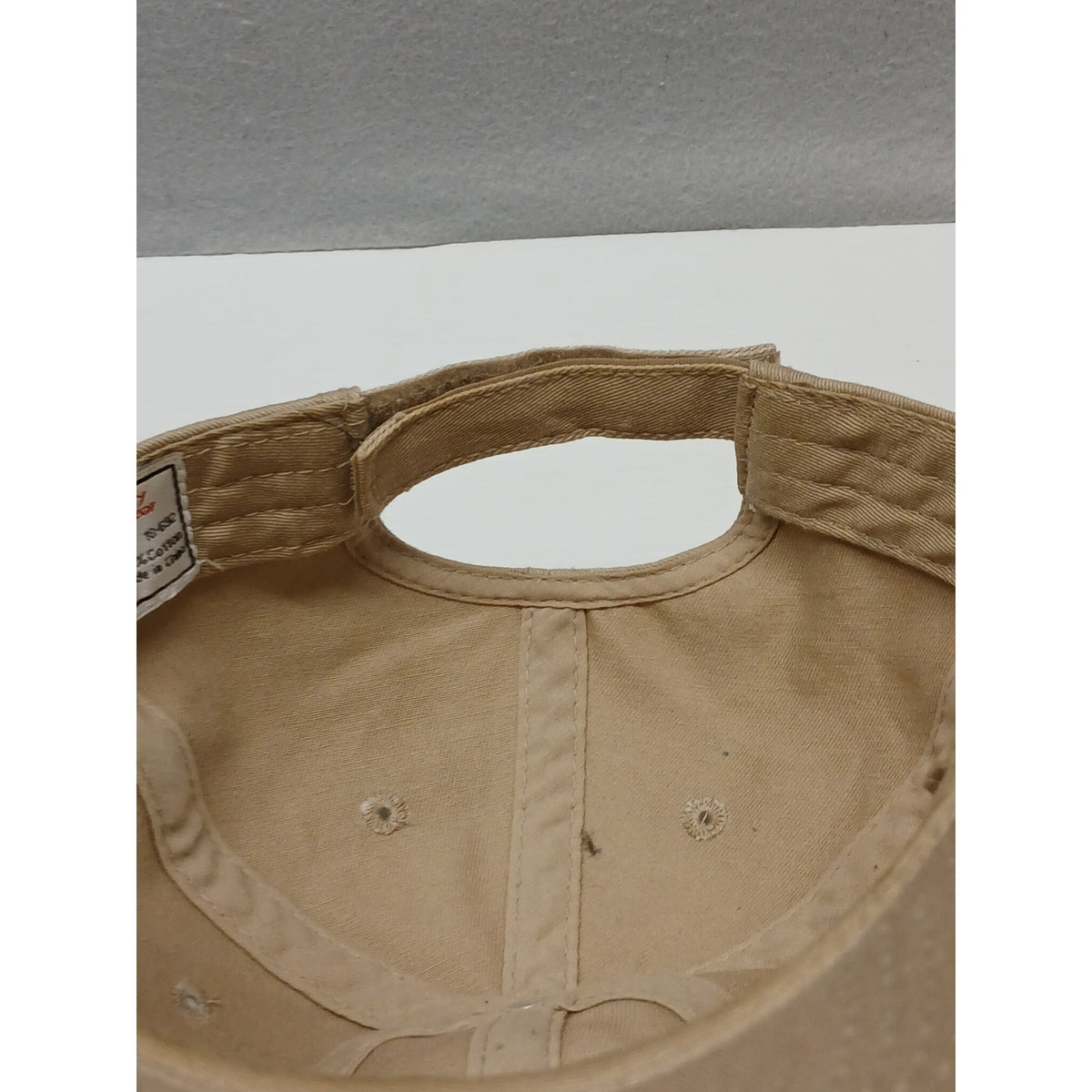 Otto (osfm) Pastors Masters Tan Khaki Strap Back Cap/Hat