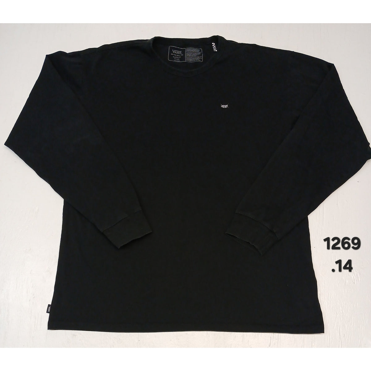 Vans (XL) Black Classic Fit Long Sleeve Pullover Sweatshirt