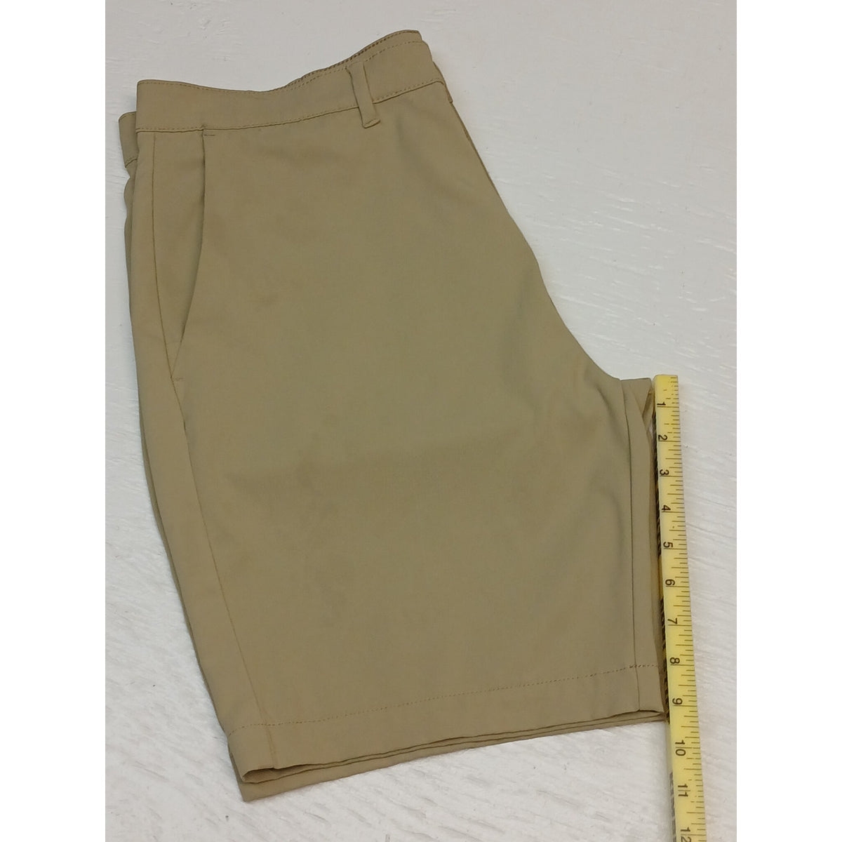 Jachs (36) Beige Dri-Fit Performance Golf Chino Shorts