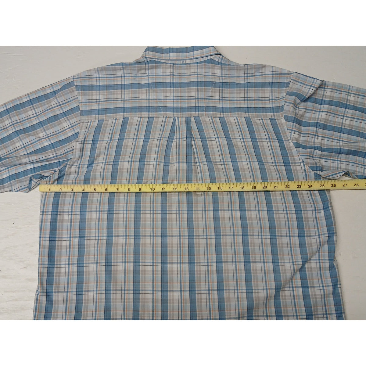 Wrangler (2XL) Multicolor Plaid Double Pocket Button Shirt