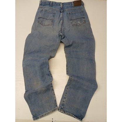 Unifirst Men's Blue Denim (38x34) Comfort Straight Jeans