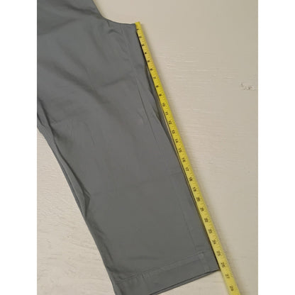A New Day (18) Gray High Waist Stretch Straight Leg Pants