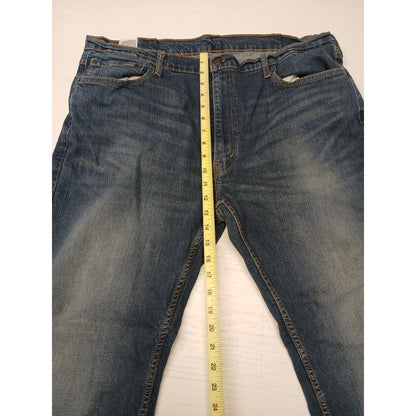 Levi's (42x32) Relaxed Straight Boot Cut Blue Denim Jeans