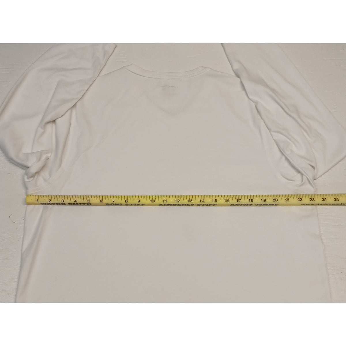 Tasso Elba (XL) White V-Neck Supima Cotton Sweatshirt