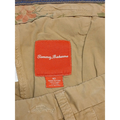 Tommy Bahama (40) Tan Casual Relaxed Fit Khaki Chino Shorts