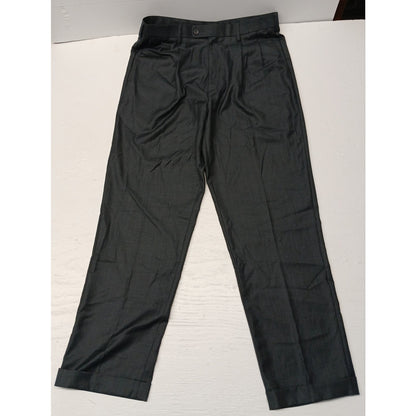 Savane (34x32) Gray Relaxed Fit Dress Slacks