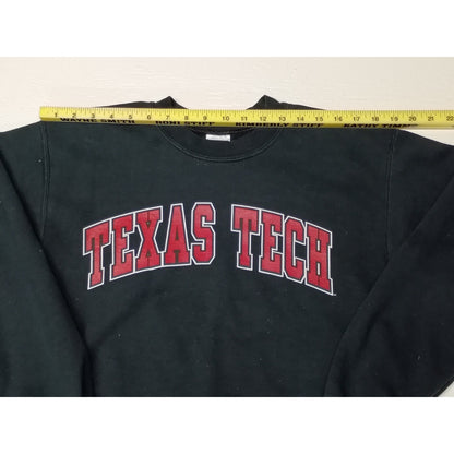 Texas Tech Raiders (Small) Vintage Black Crewneck Sweatshirt