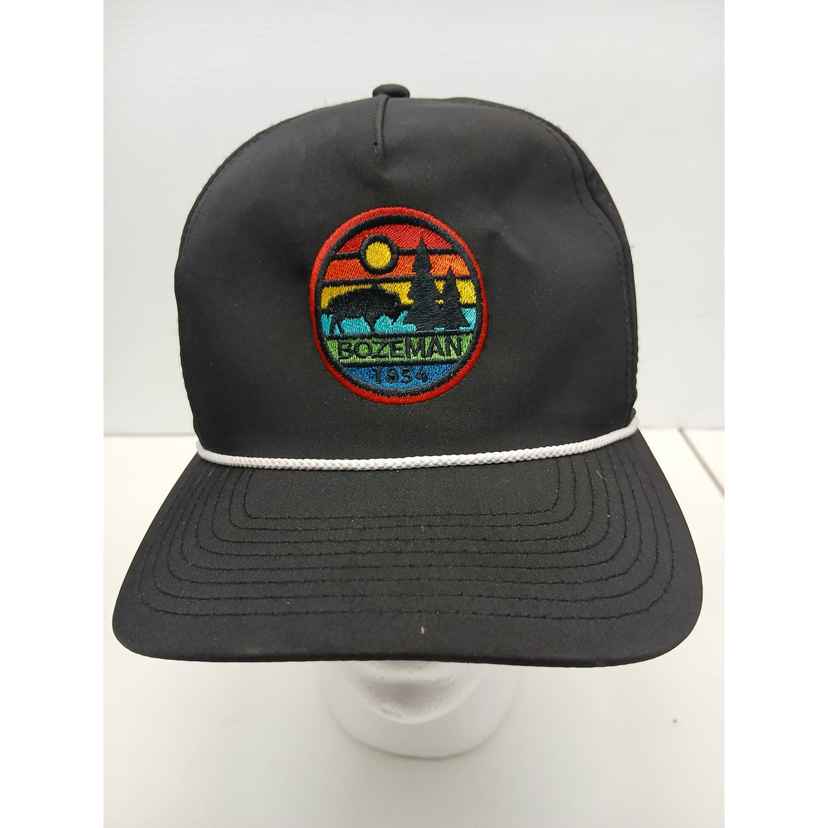 Imperial Bozeman 1954 (OSFM) Black Snapback Trucker Cap