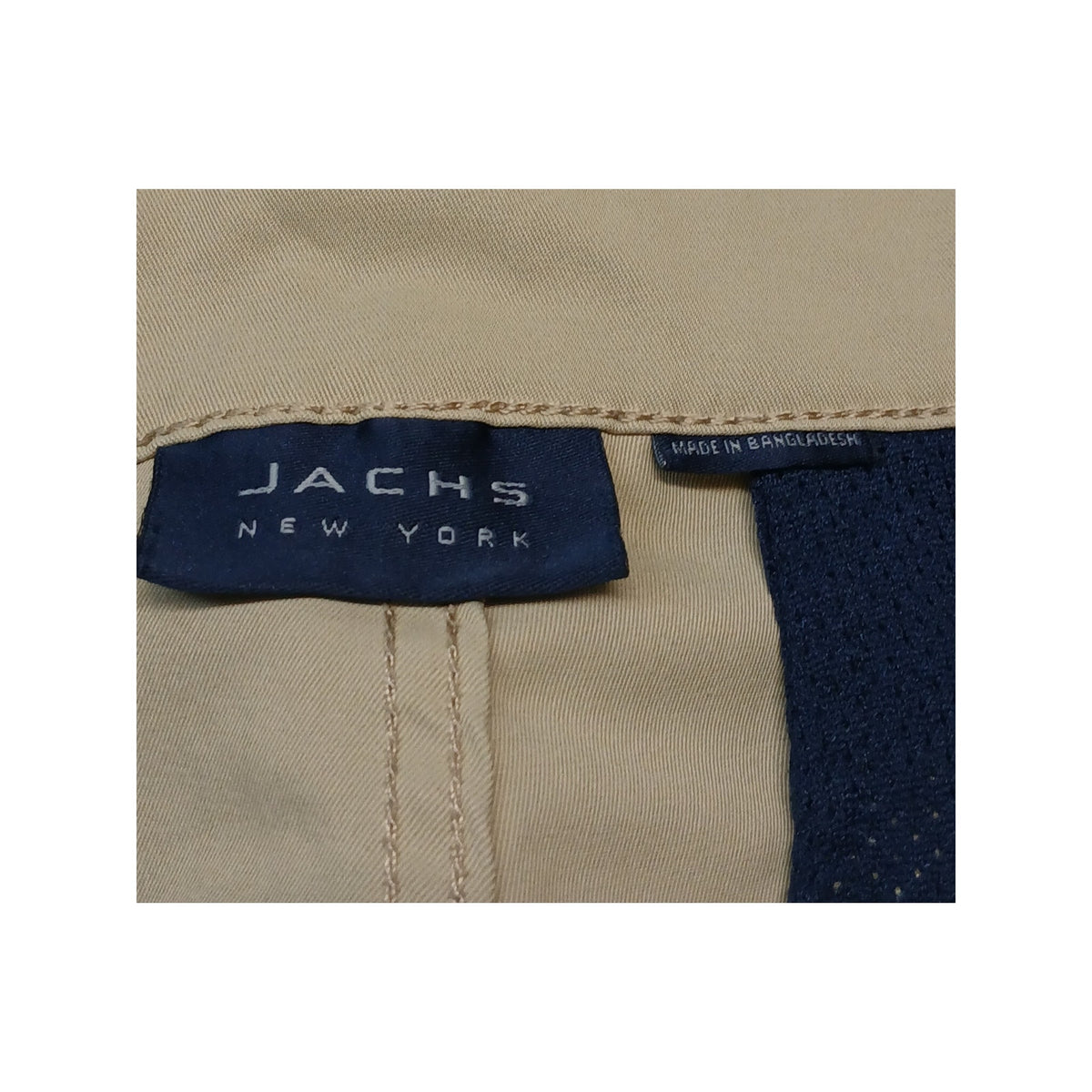 Jachs (36) Beige Dri-Fit Performance Golf Chino Shorts