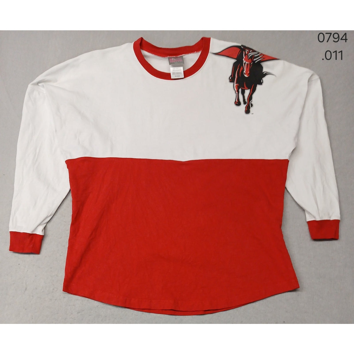 Knights Apparel (Medium) Multicolor T.T.U Red Raiders Shirt