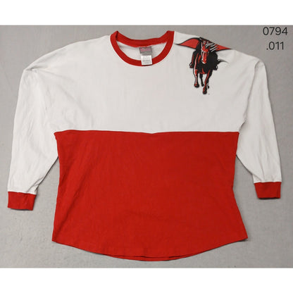 Knights Apparel (Medium) Multicolor T.T.U Red Raiders Shirt