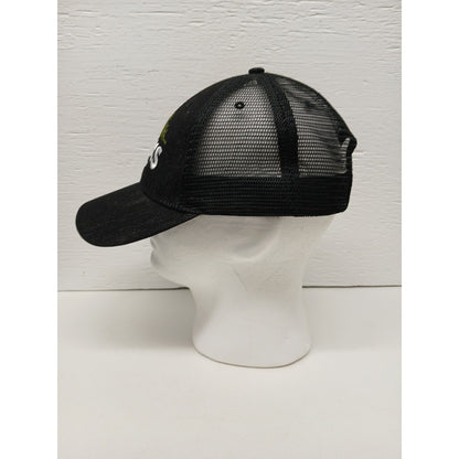 Mountain Lakes (OSFM) Black Denim Snapback Mesh Cap