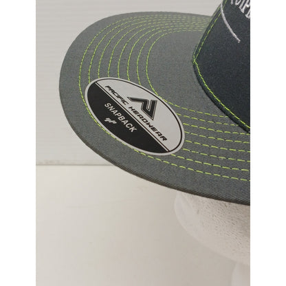 Pacific (OSFM) Neon Green Mesh Snapback Hat/Cap