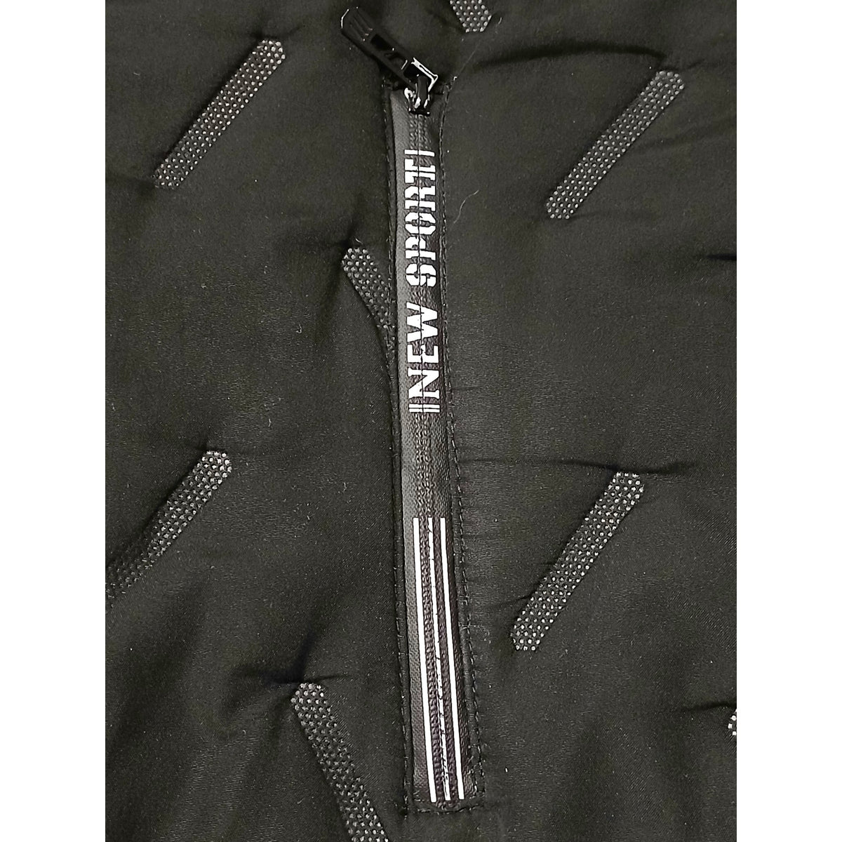 New Sport (5XL) Women's Black Quilted Hooded Winter Jacket