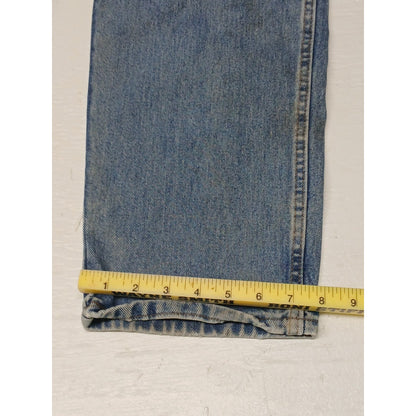 Unifirst Men's Blue Denim (38x34) Comfort Straight Jeans