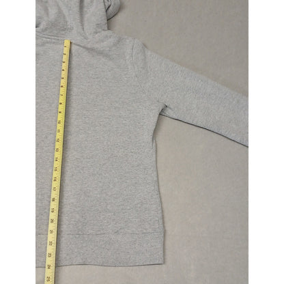 North Face (Large) Gray Pink Pullover Hoodie Sweatshirt