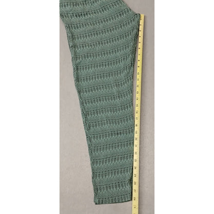 JBack (Large) High-Waisted Straight Leg Knit Lounge Pants