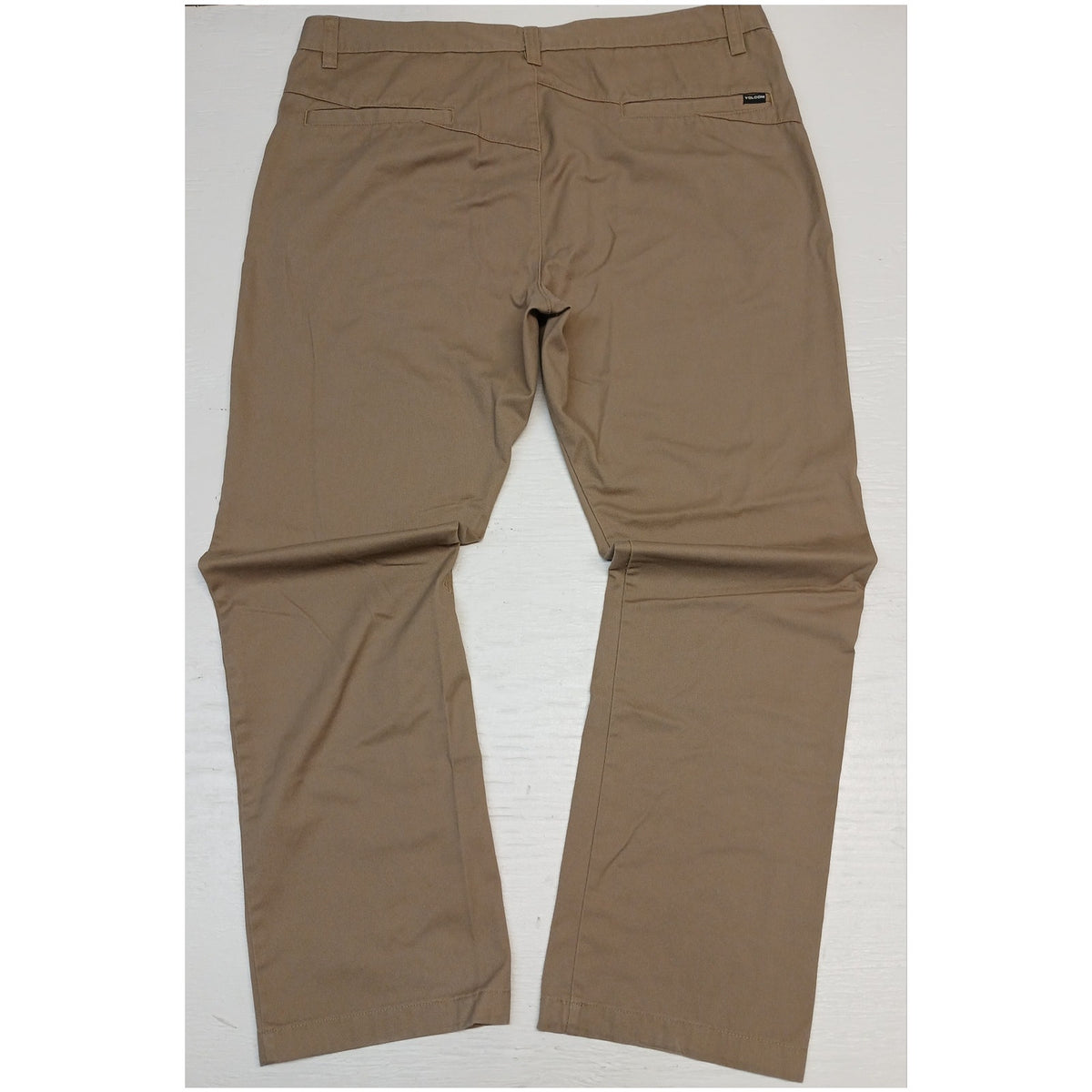 Volcom (40) Tan Straight Leg Skater Casual Chino Pants
