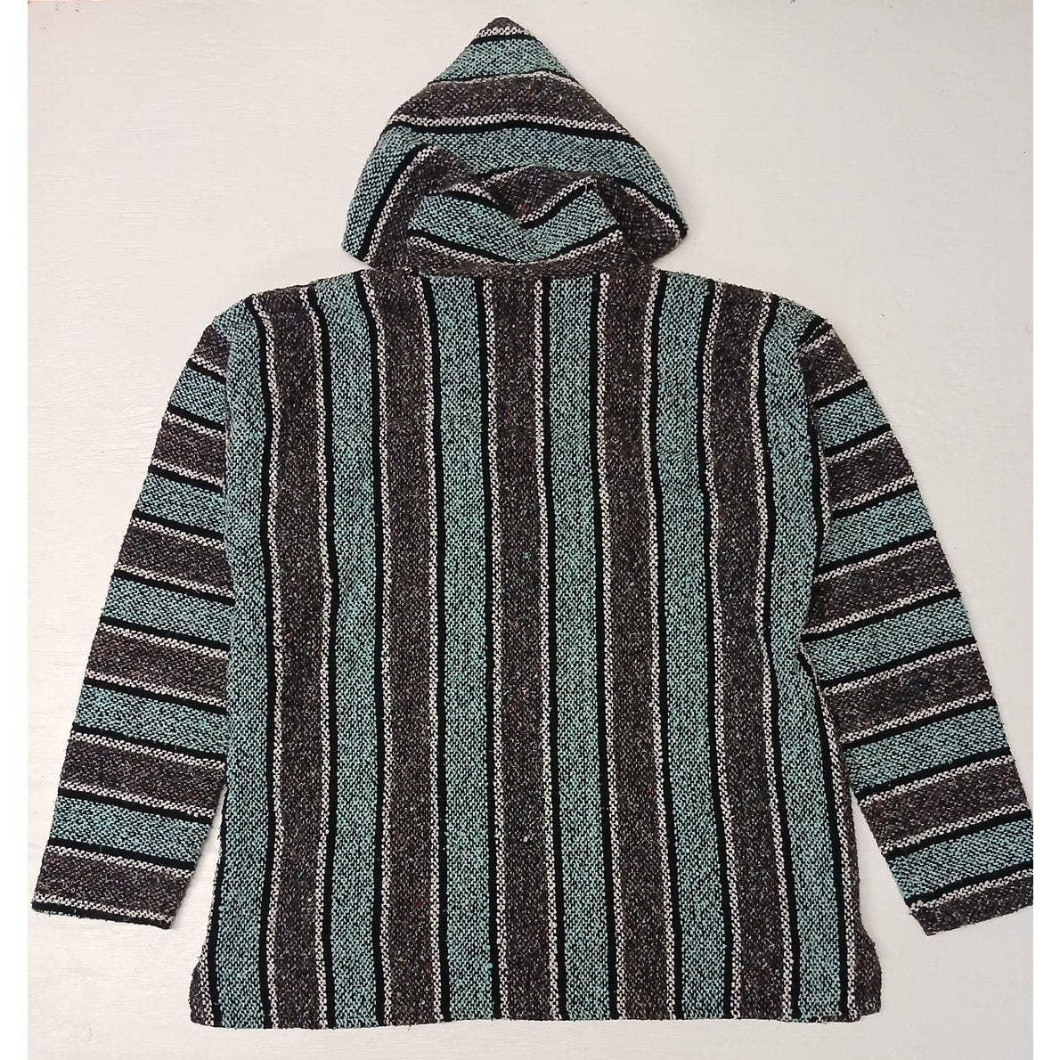 Franks Textile (2XL) Multicolor Mexican Baja Pullover Hoodie