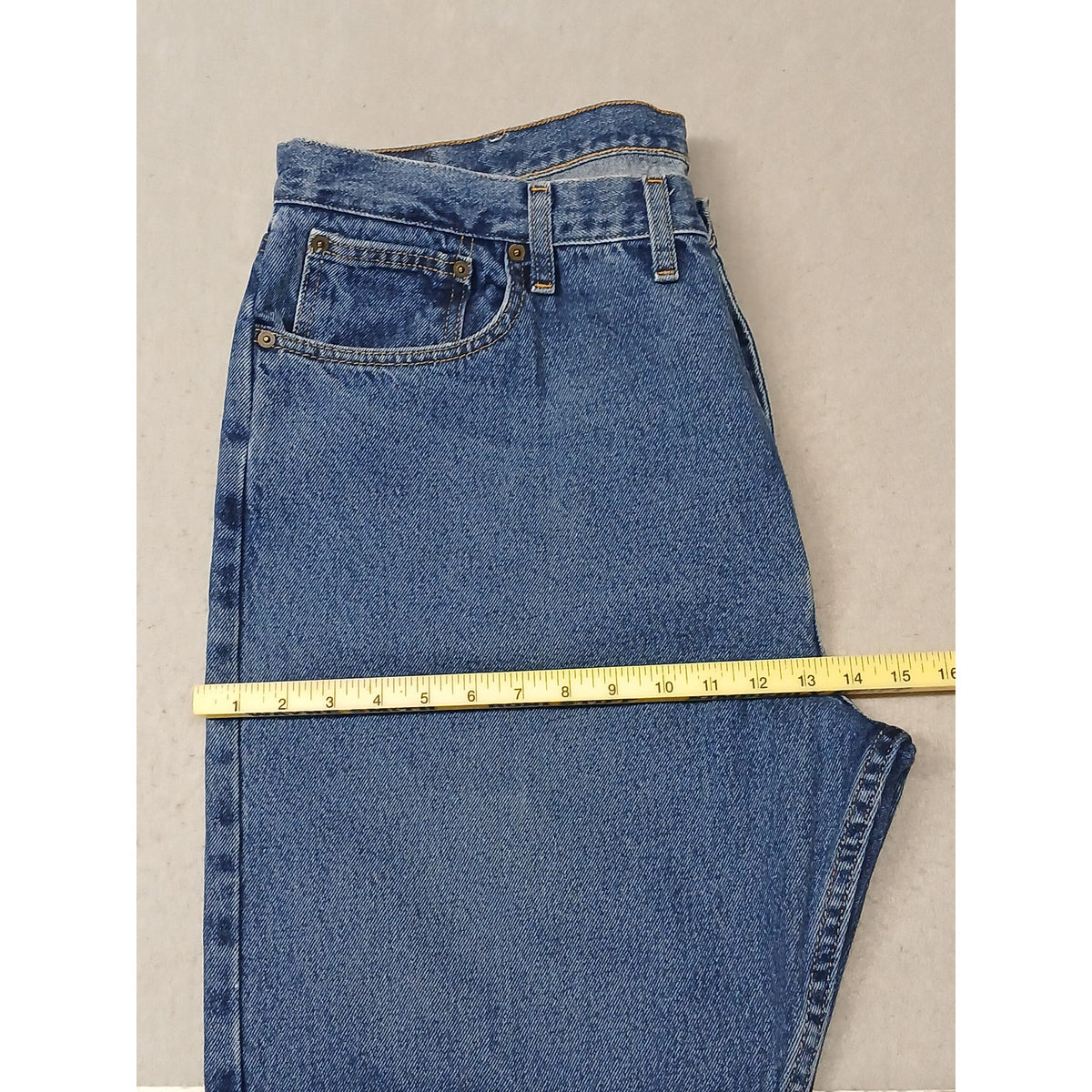 Magellan (44x30) Men's Straight Leg Blue Denim Jeans